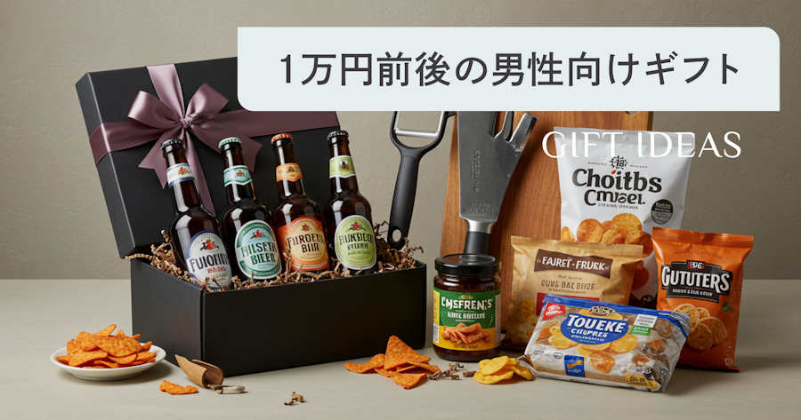 予算10000円で男性が喜ぶ！自分では買わないけどもらって嬉しいギフト特集