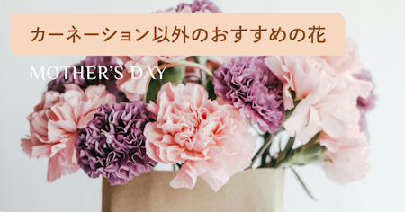 母の日にカーネーション以外で贈る花10選｜花言葉・予算別の選び方も紹介