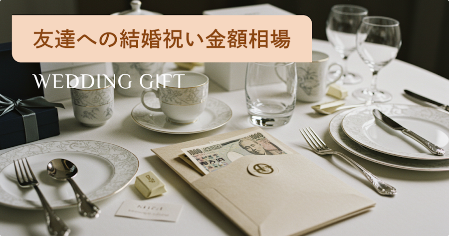 友達への結婚祝いプレゼントの金額相場は？式ありなしや出席しない場合ごとに解説