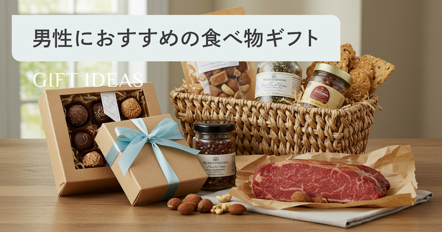 男性の誕生日プレゼントに食べ物を贈ろう｜失敗しない選び方とおすすめグルメギフト