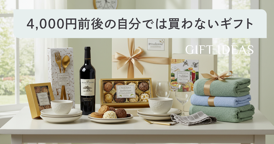 【4000円】自分では買わないけどもらって嬉しいもの70選